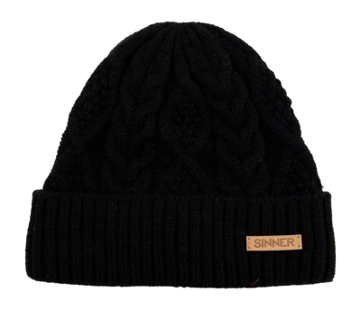 Muts Sinner Unisex Amber Beanie Black