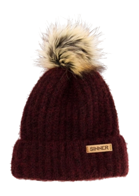 Beanie Sinner Unisex Mossy Beanie (Sustainable) Burgundy