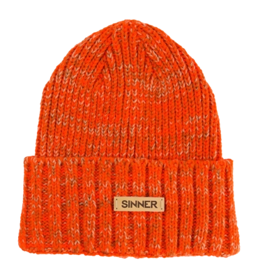 Mütze Sinner Avelin Beanie Unisex Melange Orange Neon