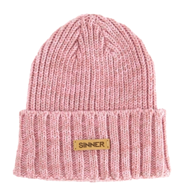 Muts Sinner Unisex Avelin Beanie Melange Light Pink