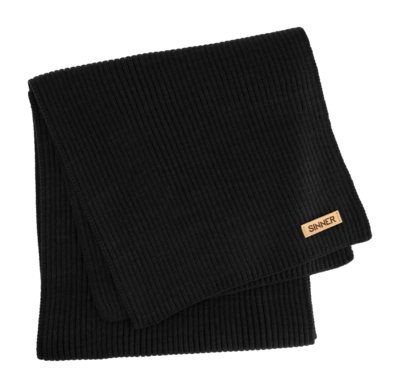 Scarf Sinner Unisex Monserrate Scarf Black