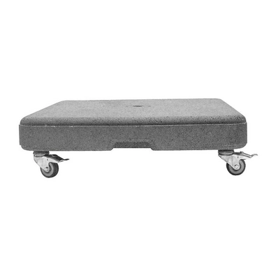 Parasolvoet Borek Ischia Beton Verrijdbaar 95 kg (80 x 80 x 14,5 cm)