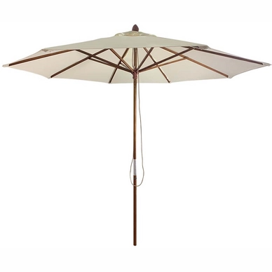 Parasol Borek Enzo Ecru Ø 270 cm
