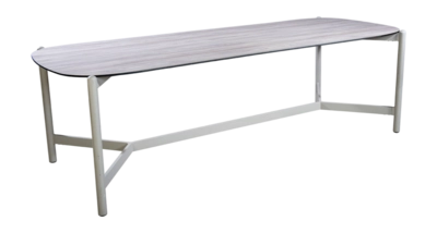 Tuintafel Yoi Vedella White HPL 244 x 95 cm