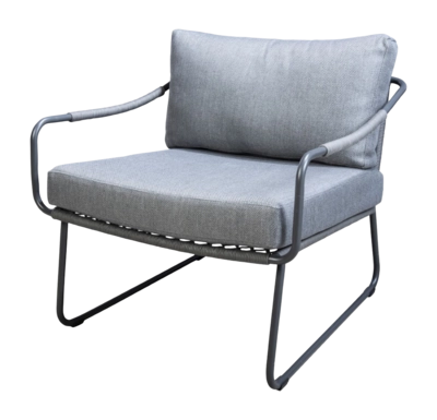 Loungestoel Yoi Moledo Dark Grey Mixed Grey