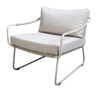 Loungestoel Yoi Moledo Salix Flax Beige