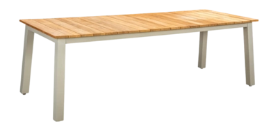 Tuintafel Yoi Muro Salix Teak 236 x 90 cm