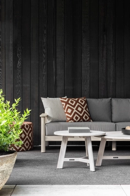 4---2024 M&L aged teak rope Chase sofa graphite M4214 - Alan side table (2)