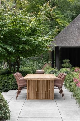 4---2024 M&L teak Chester table M4230 - Daley fibre chair Brick (3)