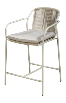 Barstoel Yoi Vedella High Dining Salix Flax Beige