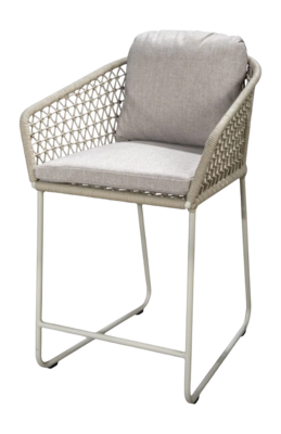 Barstoel Yoi Bara High Dining Salix Flax Beige