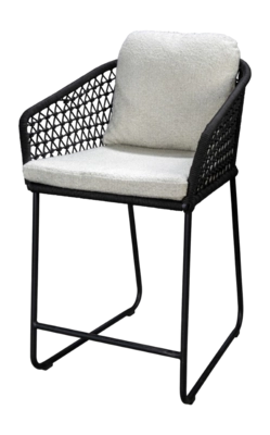 Barstoel Yoi Bara High Dining Zwart / Wool White