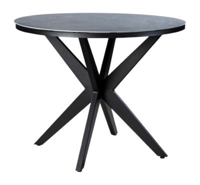 Tuintafel Yoi Calma Rond Dark Grey Slate Ø120