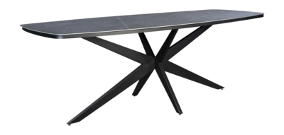 Tuintafel Yoi Calma High Dining Black Slate 270 x 110 cm