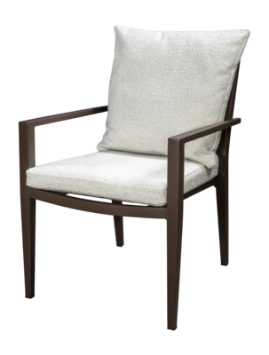 Tuinstoel Yoi Marinha Bronze Wool White