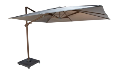 Zweefparasol Yoi Cavalo Bronze Natural 300 x 220 cm