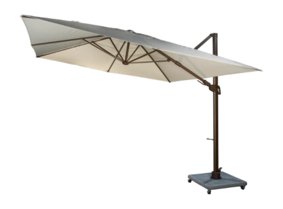 Zweefparasol Yoi Cavalo Bronze Natural 300 x 300 cm