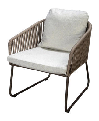 Loungeset Yoi Calera Bronze Belt Toffee Wool White