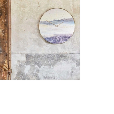 Wandklok Riverdale Brixton Metallic 65 cm
