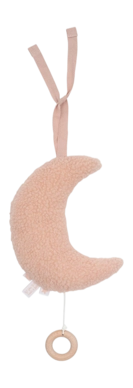 Babymobiel Jollein Muziekhanger Moon Pale Pink