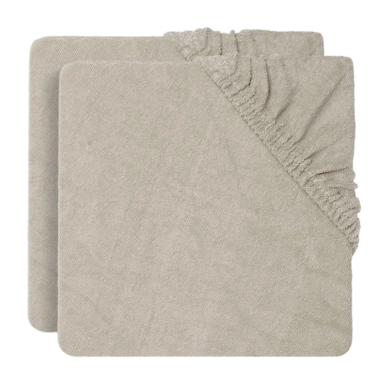 Housse de Matelas à Langer Jollein Éponge 75x85cm Nougat (2pack)
