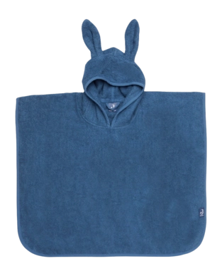 Poncho de Bain Jollein Jeans Blue