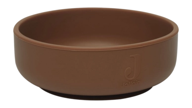 Schüssel Jollein Silikon Schüssel Caramel