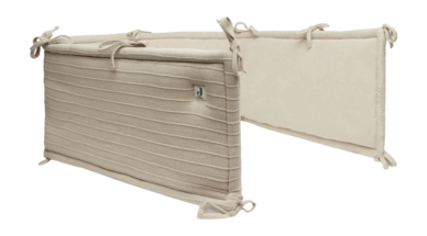 Hoofdbeschermer Jollein Bedomrander/Boxomrander 30x180cm Pure Knit Nougat