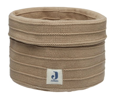 Panier de Rangement Jollein Commodemandje Pure Knit Biscuit