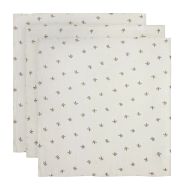 Multidoek Jollein Hydrofiele Doek Small 70x70cm Rosehip (3 - pack)