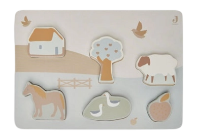 Holzspielzeug Jollein Puzzle Farm