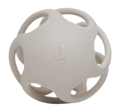 Anneau de Dentition Jollein Balle Silicone Ø 9,5cm Silicone Nougat