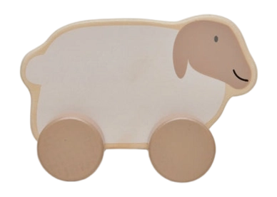 Holzspielzeug Jollein Spielzeugauto Farm Lamb