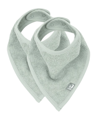 Slab Jollein Bandana Ash Green (2pack)