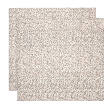 Multidoek Jollein Hydrofiele Doek Large 115x115cm Retro Flowers (2pack)