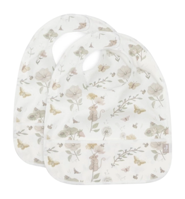 Bavoir Jollein Waterproof Dreamy Mouse (2pack)