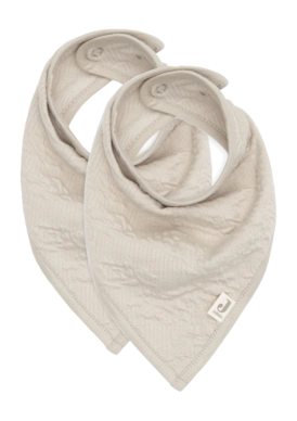 Bavoir Jollein Bandana Soft Waves Nougat (2pack)