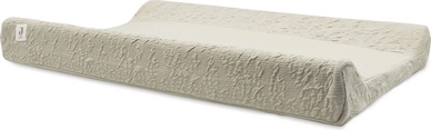 Aankleedkussenhoes Jollein 50x70cm Soft Waves Olive Green
