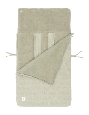 jollein-universele-voetenzak-autostoel-kinderwagen-cat-0-grain-knit-oatmeal-groen-8717329377790 (2)-_no-bg