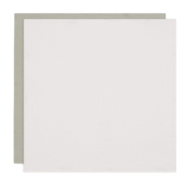 Wickeltuch Jollein Hydrophiler Stoff Small 70x70cm Olive Green/Ivory (4er-Pack)