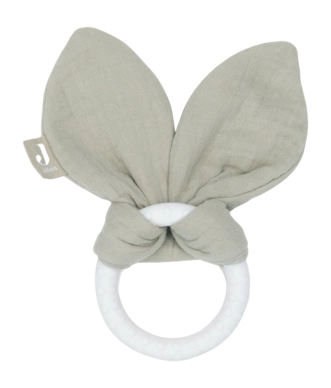 Beißring Jollein Silikon Bunny Ears Olive Green