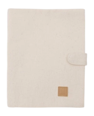 Livre pour Enfant Jollein Housse de Carnet de Croissance 23x17cm Twill Natural