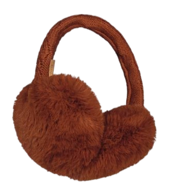 Oorwarmers Barts Unisex Fur Earmuffs Rust