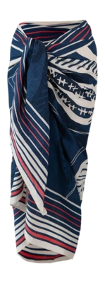 Sarong Barts Women Chicois Navy