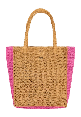 Strandtas Barts Malleen Shopper Hot Pink