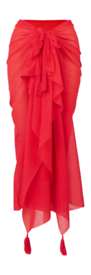 Sarong Barts Women Florn Red