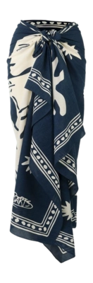 Sarong Barts Women Kilampa Navy