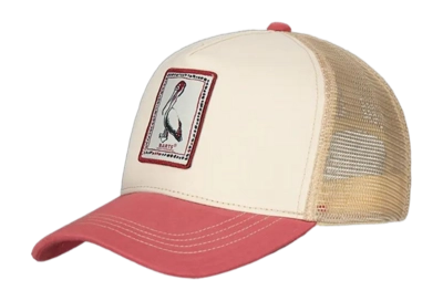 Kappe Barts Kurraki Cap Unisex Red / Cream / Beige