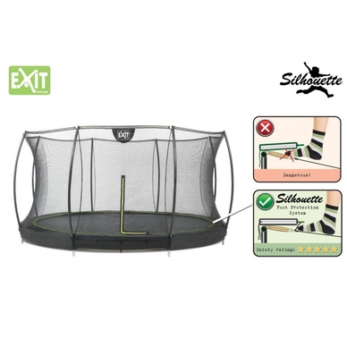 Trampoline Exit Toys Inground Silhouette 427 Safetynet