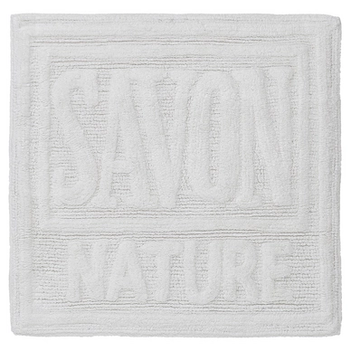 Tapis de Bain Sealskin Savon De Provence Coton Blanc